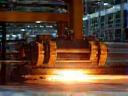 Acciaio laminato in ambiente industriale